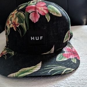 Huf Hat flat rim snap back